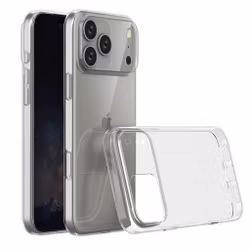 iPhone 18 Pro Transparent TPU Skal – Extra Kameraskydd