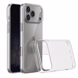 iPhone 18 Pro Transparent TPU Skal – Extra Kameraskydd