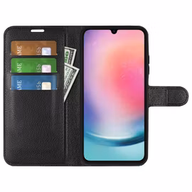 Samsung A18 Plånboksfodral Svart