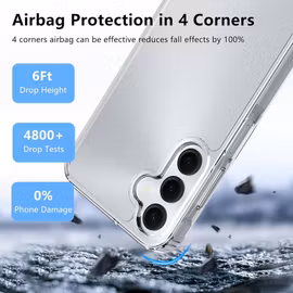 Samsung A18 Transparent TPU Skal