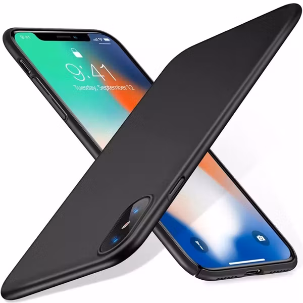 iPhone 7/8/SE (2020/2022) Matt Svart Skal