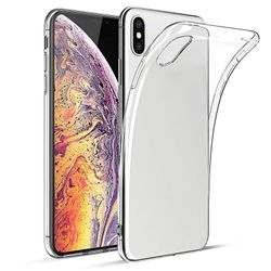 iPhone X/XS kotelo - ohut läpinäkyvä