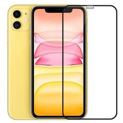 2-pakkaus iPhone 11 &amp; XR karkaistu lasi Täysi peittävä näytönsuoja