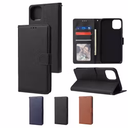 iPhone 12 / 12 Pro Plånboksfodral -3 Färger