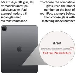 iPad Skärmskydd i Temperats Glas - Alla Modeller