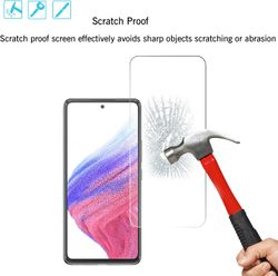 1-Pack Skärmskydd i Härdat Glas till Samsung A53 5G