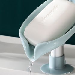 Hård Tvåls Hållare Självverkande Avrinning Grå