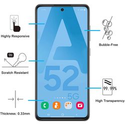 1-Pack Skärmskydd i Härdat Glas till Samsung A52