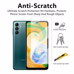 1-Pack Samsung A04s Skärmskydd i Härdat glas