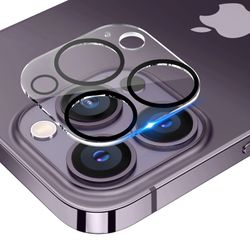 iPhone Kristall Klart Kamera Glas - Välj Model