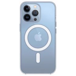 iPhone 13 Serien Silikonskal - Magsafe Transparent