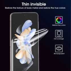 Samsung Galaxy Z Flip 5 Skärmskydd HydroGel Film - 3 Delar