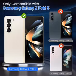 Samsung Galaxy Z Fold 5 Skärmskydd HydroGel Film - 3 Delar