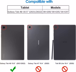 Samsung A8 Fodral Vikbart Svart