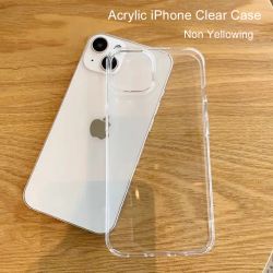 Hårt Genomskinlig iPhone 15 Pro Skal