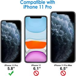 iPhone 11 Pro Matt Svart Skal