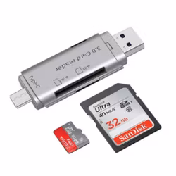 USB C Adapter för Minneskort