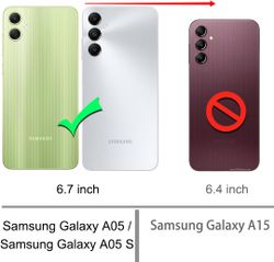Samsung A05s - Transparent TPU Skal