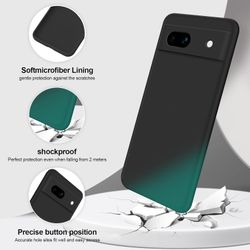 Google Pixel 7A Matt Svart Skal