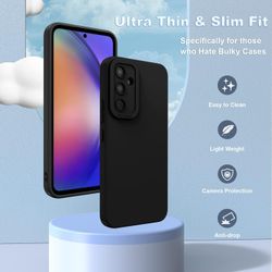 Samsung A15 Matt Svart Skal