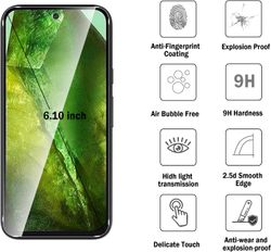 1-Pack Skärmskydd i Härdat Glas Google Pixel 8a