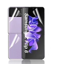 Samsung Galaxy Z Flip 6 Skärmskydd HydroGel Film - 3 Delar