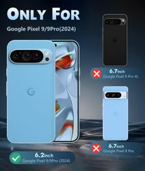 Google Pixel 9 - Transparent TPU Skal