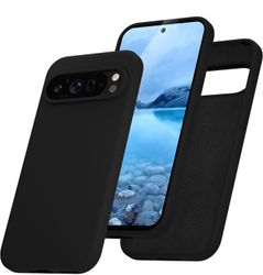 Google Pixel 9 Matt Svart Skal