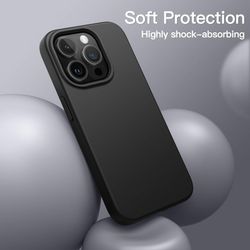 iPhone 16 Pro Matt Svart Skal