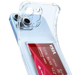 iPhone 16 Pro Transparent Plånboksskal