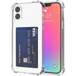 iPhone 16 Transparent Plånboksskal