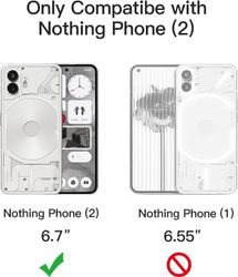 Nothing Phone 2 TPU Skal