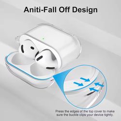 Transparent Airpods 4 Fodral