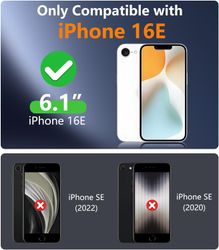 iPhone 16E 2-Pack Skärmskydd