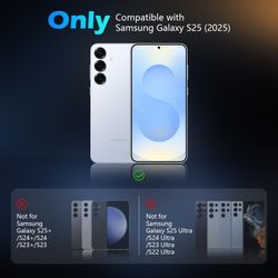 Samsung S25 Plånboksskal Stöttåligt