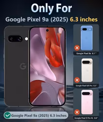 Google Pixel 9A Matt Svart Skal