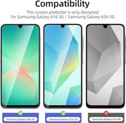 1-Pack Skärmskydd i Härdat Glas till Samsung A26