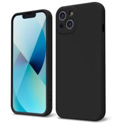 iPhone 14 Matt Svart Skal - Extra Kamera Skydd