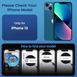 iPhone 13 Transparent Magsafe Skal – Perfekt Passform och Trådlös Laddning