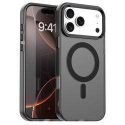 iPhone 17 Pro Matt Svart Magsafe Skal