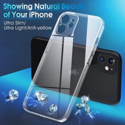 iPhone 11 Transparent TPU Skal – Extra Kameraskydd