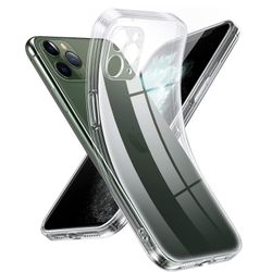 iPhone 11 Pro Max Transparent TPU Skal – Extra Kameraskydd