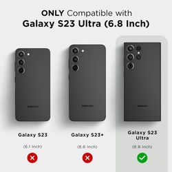 Samsung S23 Ultra Svart Plånboksfodral