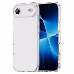 iPhone 17 Air Transparent TPU Skal – Extra Kameraskydd