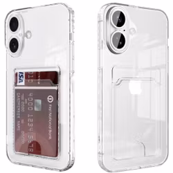iPhone 17 Transparent Plånboksskal