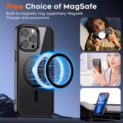 iPhone 13 Pro Svart Magsafe Skal