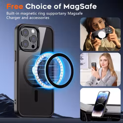 iPhone 14 Pro Svart Magsafe Skal