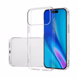 iPhone 17 Pro - Transparent TPU Skal