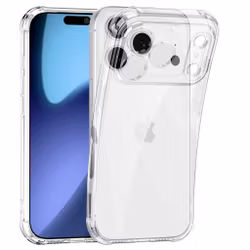 iPhone 17 Pro Max Transparent TPU Skal – Extra Kameraskydd