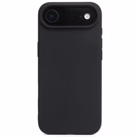 iPhone 17 Air Matt Svart Silikon Skal